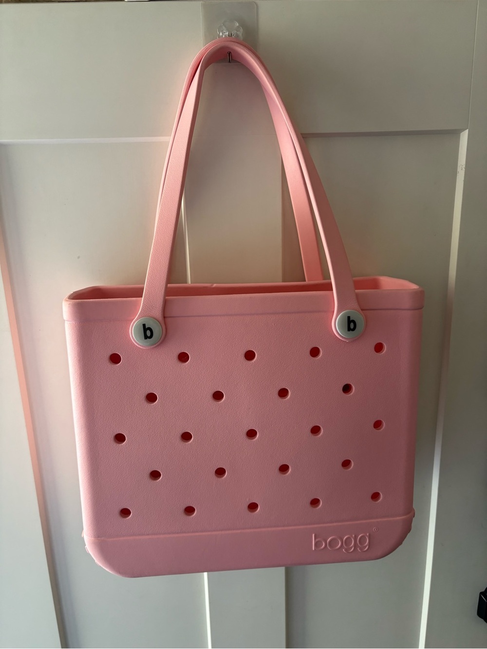 Medium Baby Bogg Bag Peachy Beachy School Book Gym Utility Bookbag Peach Tote